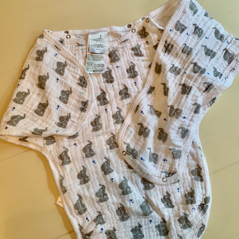 Aden and Anais swaddle sack